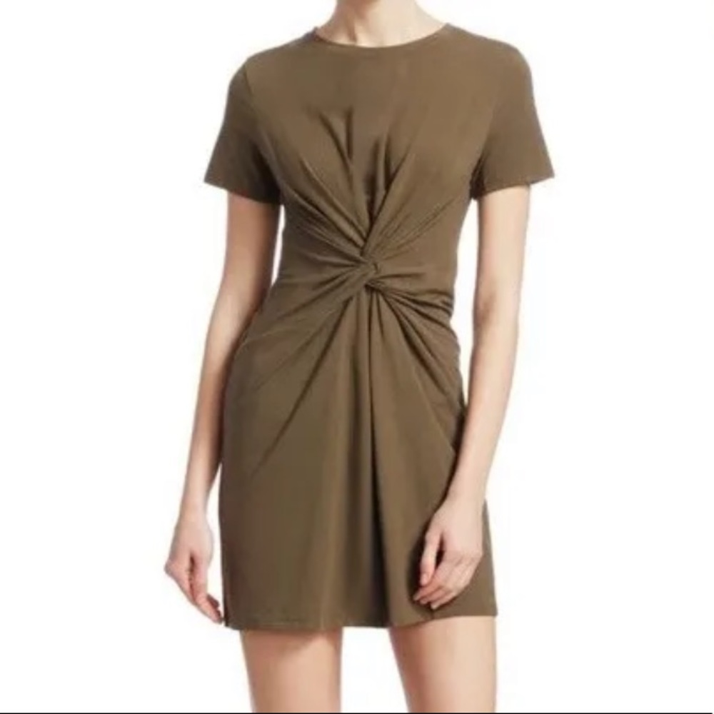Theory knot tee dress